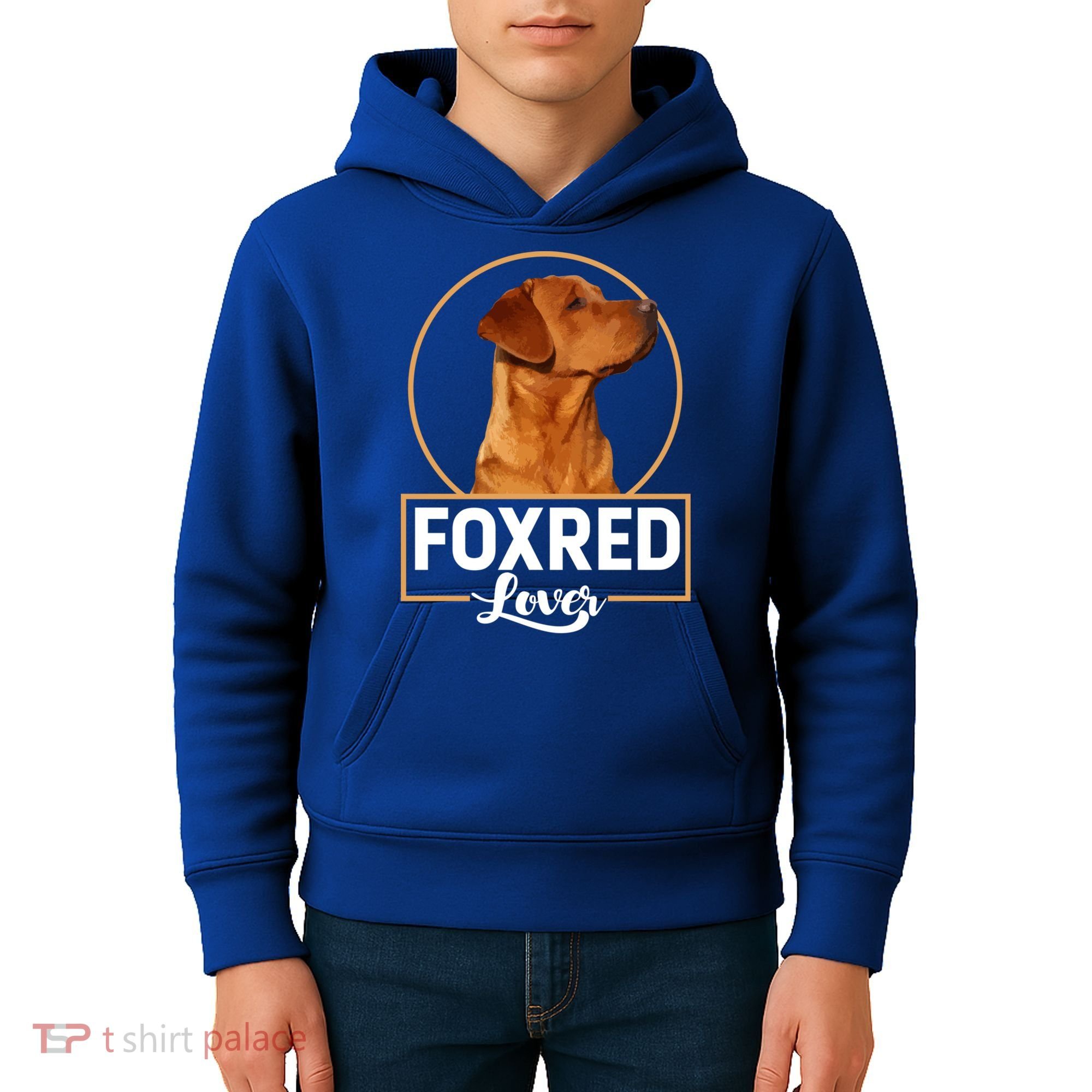 Foxred Lover Redfox Labrador Retriever Fox Red Gift Kids Hoodie