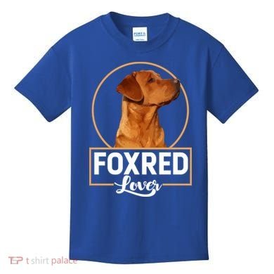 Foxred Lover Redfox Labrador Retriever Fox Red Gift Kids T-Shirt