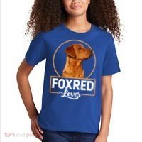 Foxred Lover Redfox Labrador Retriever Fox Red Gift Kids T-Shirt thumb 2