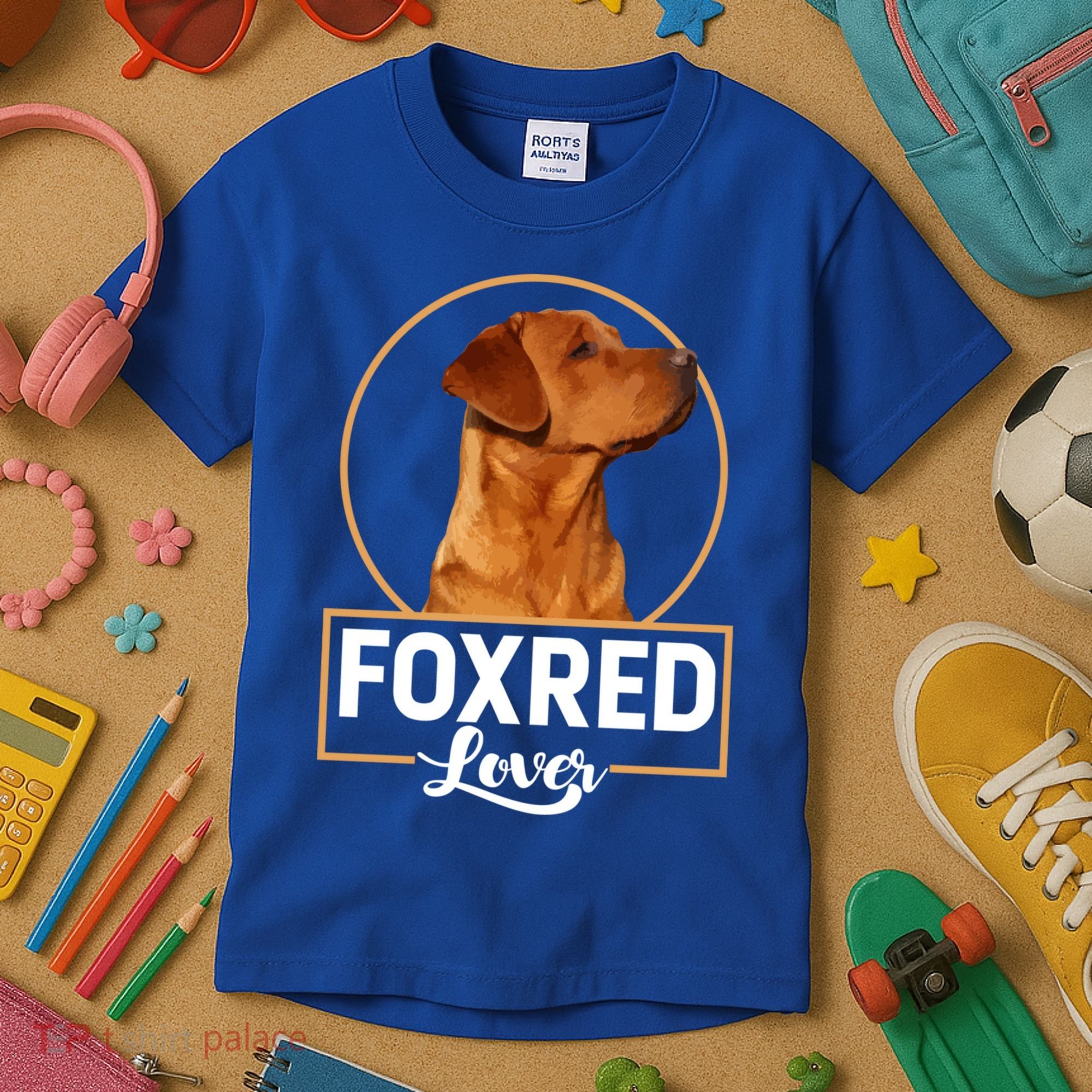 Foxred Lover Redfox Labrador Retriever Fox Red Gift Kids T-Shirt