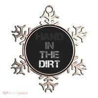 Football Lineman S For Gloves Hand In The Dirt S Ornament thumb 0