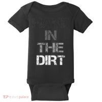 Football Lineman S For Gloves Hand In The Dirt S Baby Bodysuit thumb 0
