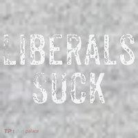 Funny Liberals Suck Republican Conservatives Cute The Baniff Cuffed Pom Beanie thumb 2