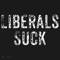 Funny Liberals Suck Republican Conservatives Cute Women's Tank Top thumb 5