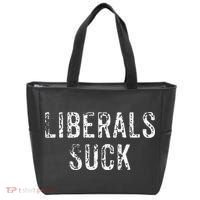 Funny Liberals Suck Republican Conservatives Cute Tote Bag thumb 0