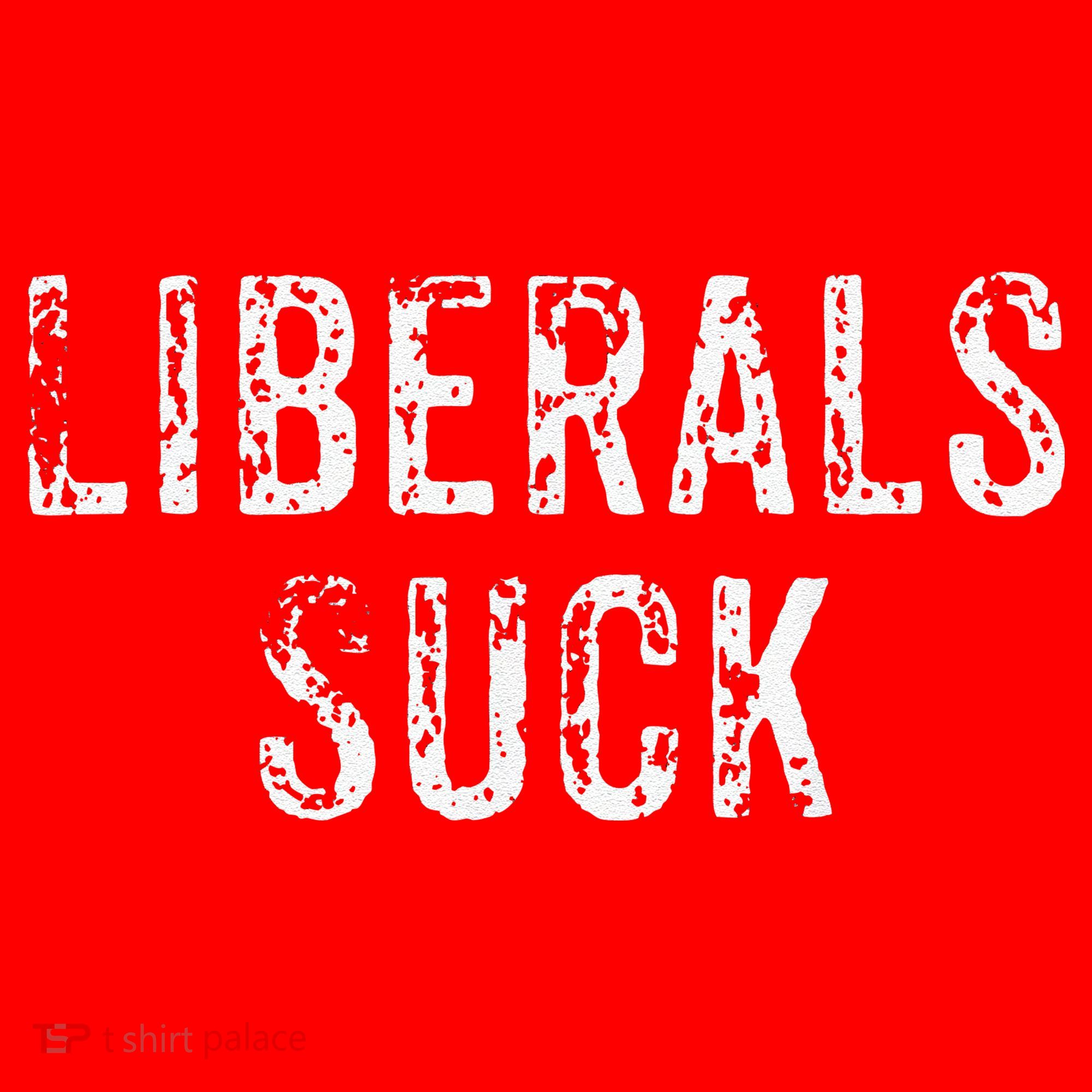 Funny Liberals Suck Republican Conservatives Cute Santa Hat