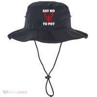 Funny Lobster Say No To Pot Lobster Bucket Hat thumb 0
