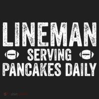 Football Lineman Serving Pancakes Daily Tumbler thumb 3