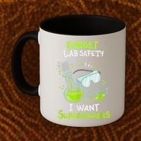 Forget Lab Safety I Want Superpowers Funny Science Chemistry Forget Lab S Coffee Mug thumb 2