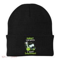 Forget Lab Safety I Want Superpowers Funny Science Chemistry Forget Lab S Beanie thumb 0