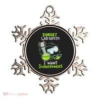 Forget Lab Safety I Want Superpowers Funny Science Chemistry Forget Lab S Ornament thumb 0