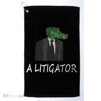 Funny Law School Graduation Gift Lawyer Attorney Tee Golf Towel thumb 0