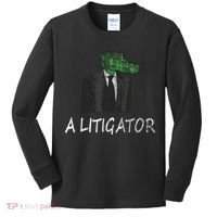 Funny Law School Graduation Gift Lawyer Attorney Tee Kids Long Sleeve Shirt thumb 0