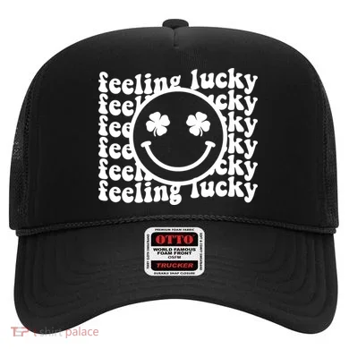 Feeling Lucky Smiley Irish Clover Hat