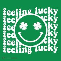 Feeling Lucky Smiley Irish Clover Toddler T-Shirt thumb 4