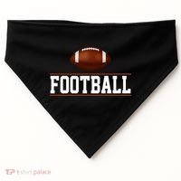 Football Lover Sport Hobby USA-Made Doggie Bandana thumb 0