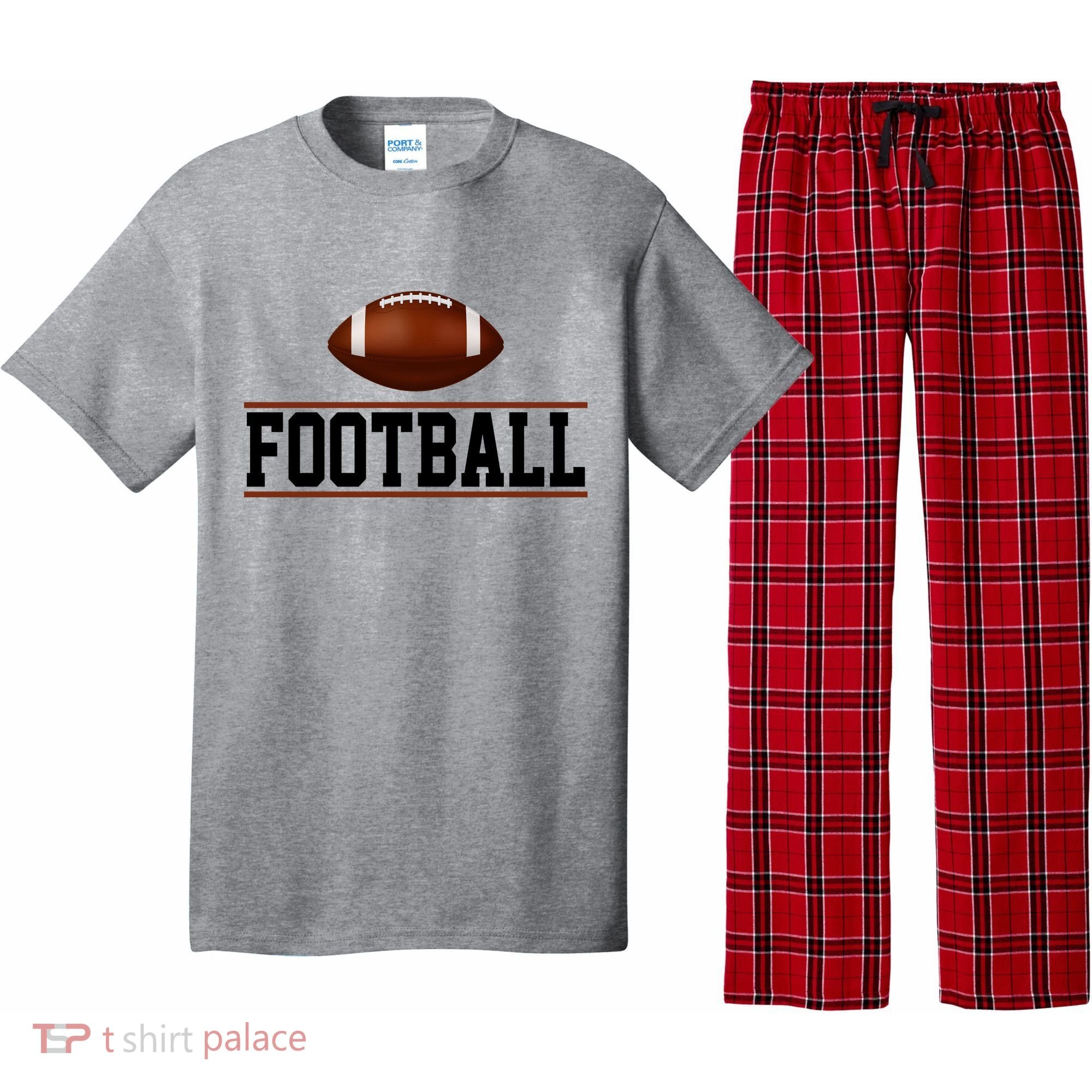 Football Lover Sport Hobby Pajama Set