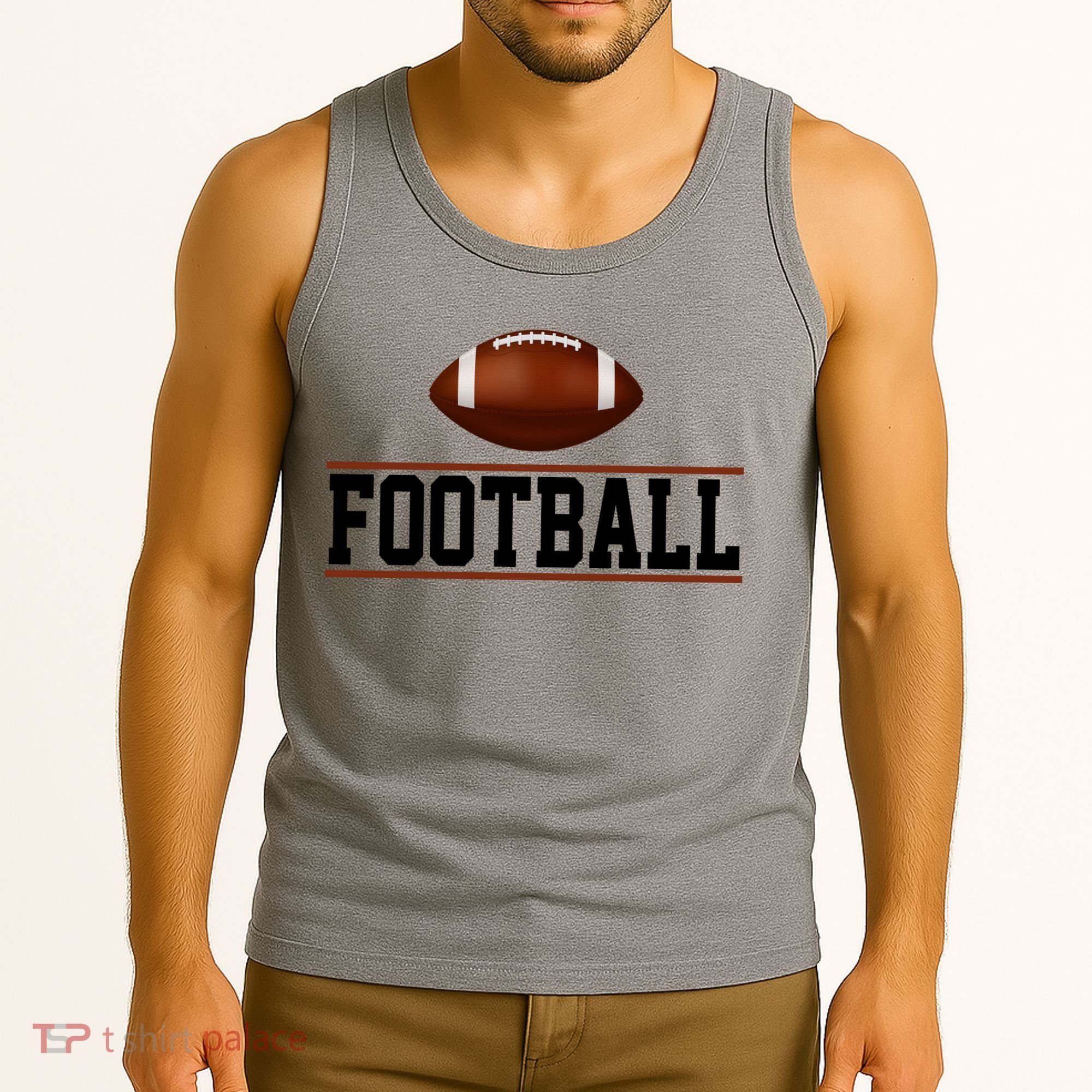Football Lover Sport Hobby Tank Top