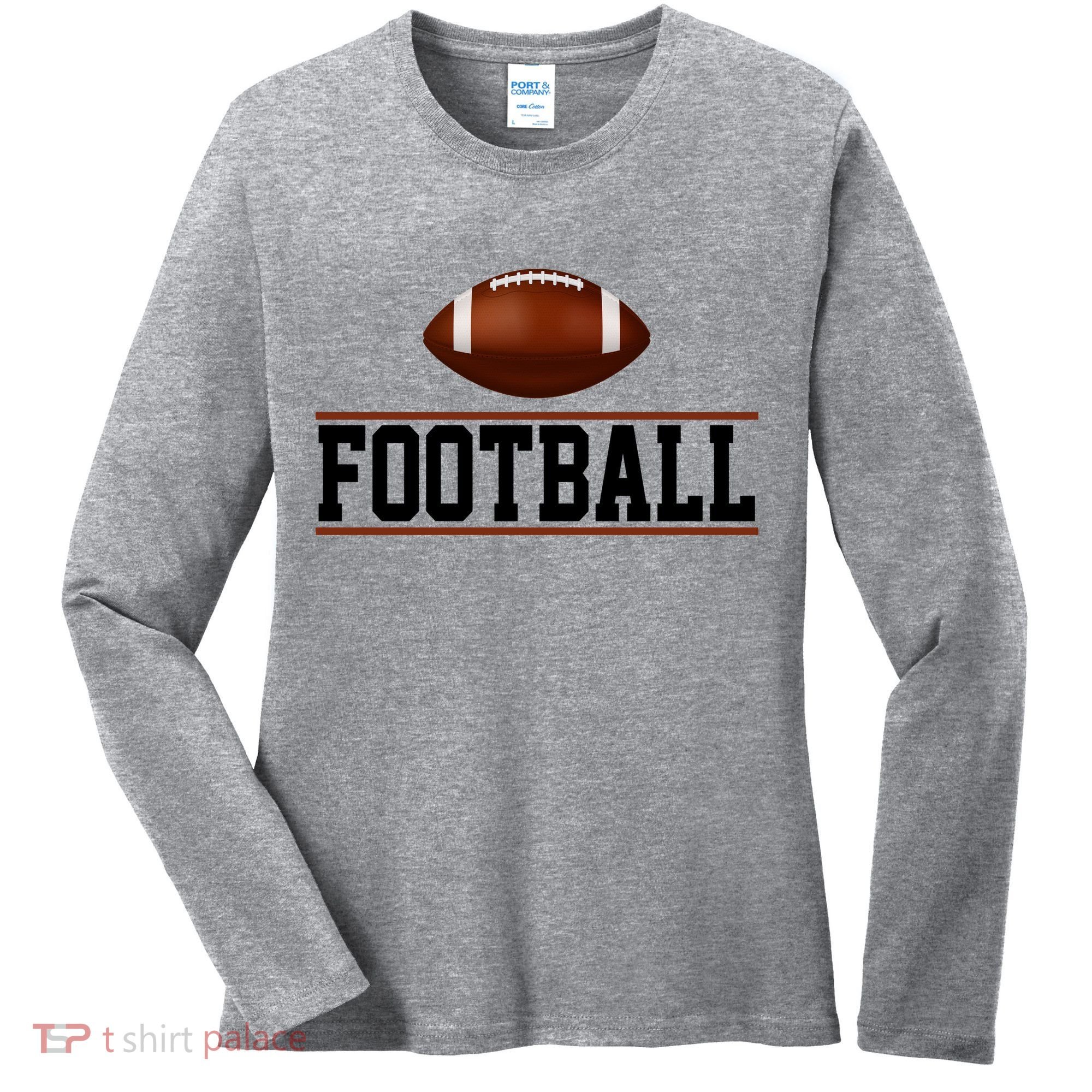 Football Lover Sport Hobby Women's Long Sleeve Shirt
