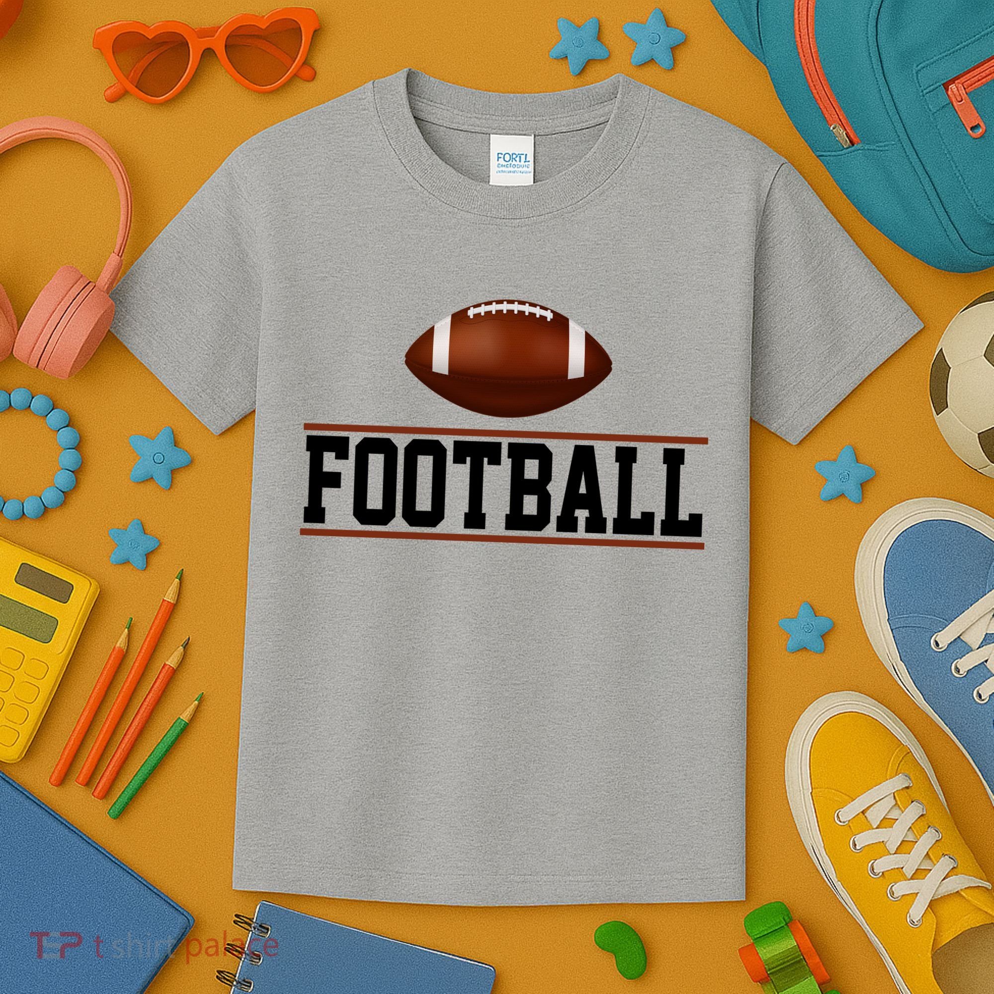Football Lover Sport Hobby Kids T-Shirt
