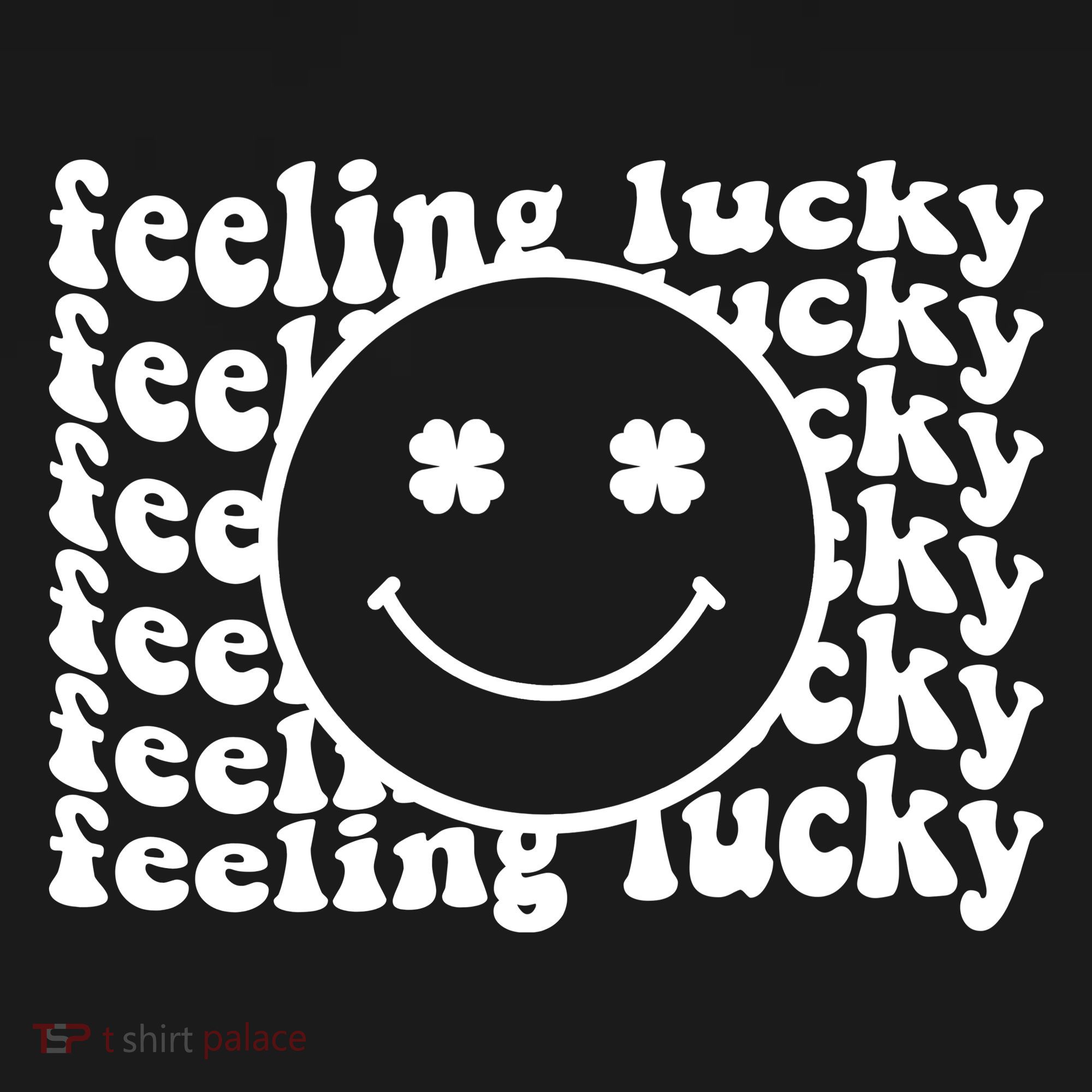 Feeling Lucky St Patricks Day Smile Face Emoji Backpack