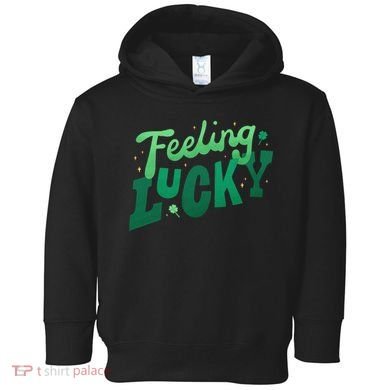 Feeling Lucky St Patrick's Day Festive Toddler Hoodie