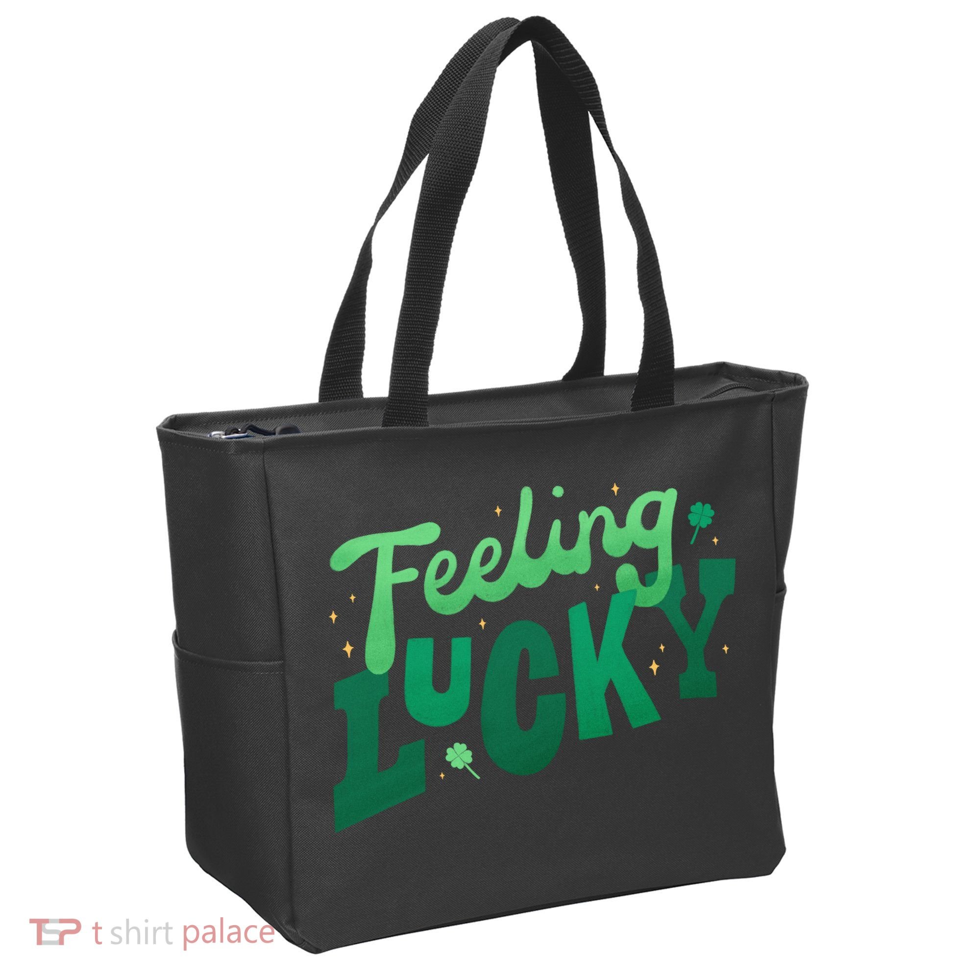 Feeling Lucky St Patrick's Day Festive Tote Bag