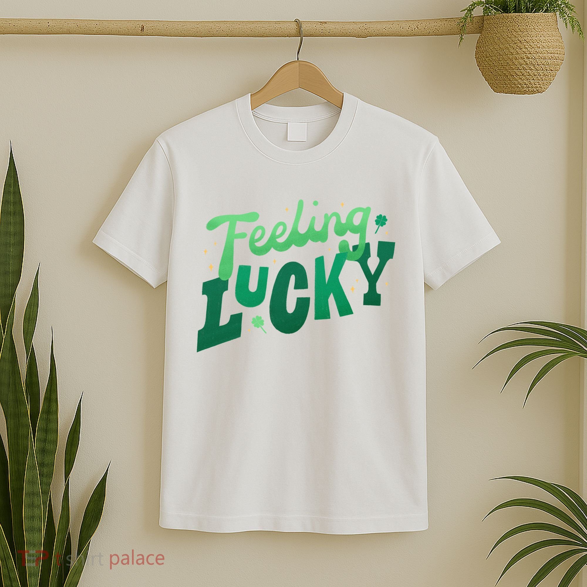 Feeling Lucky St Patrick's Day Festive T-Shirt