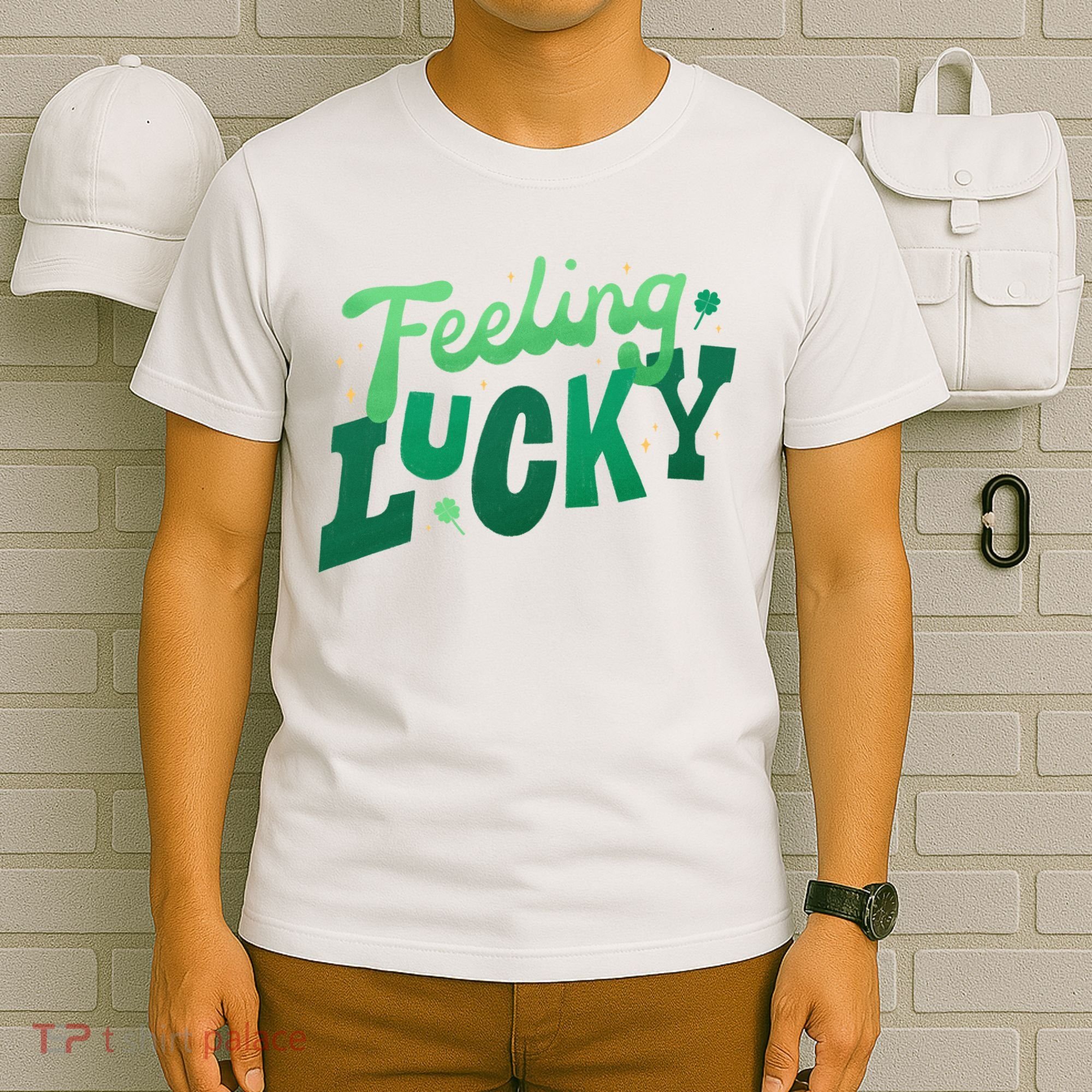 Feeling Lucky St Patrick's Day Festive T-Shirt