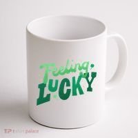 Feeling Lucky St Patrick's Day Festive Coffee Mug thumb 1