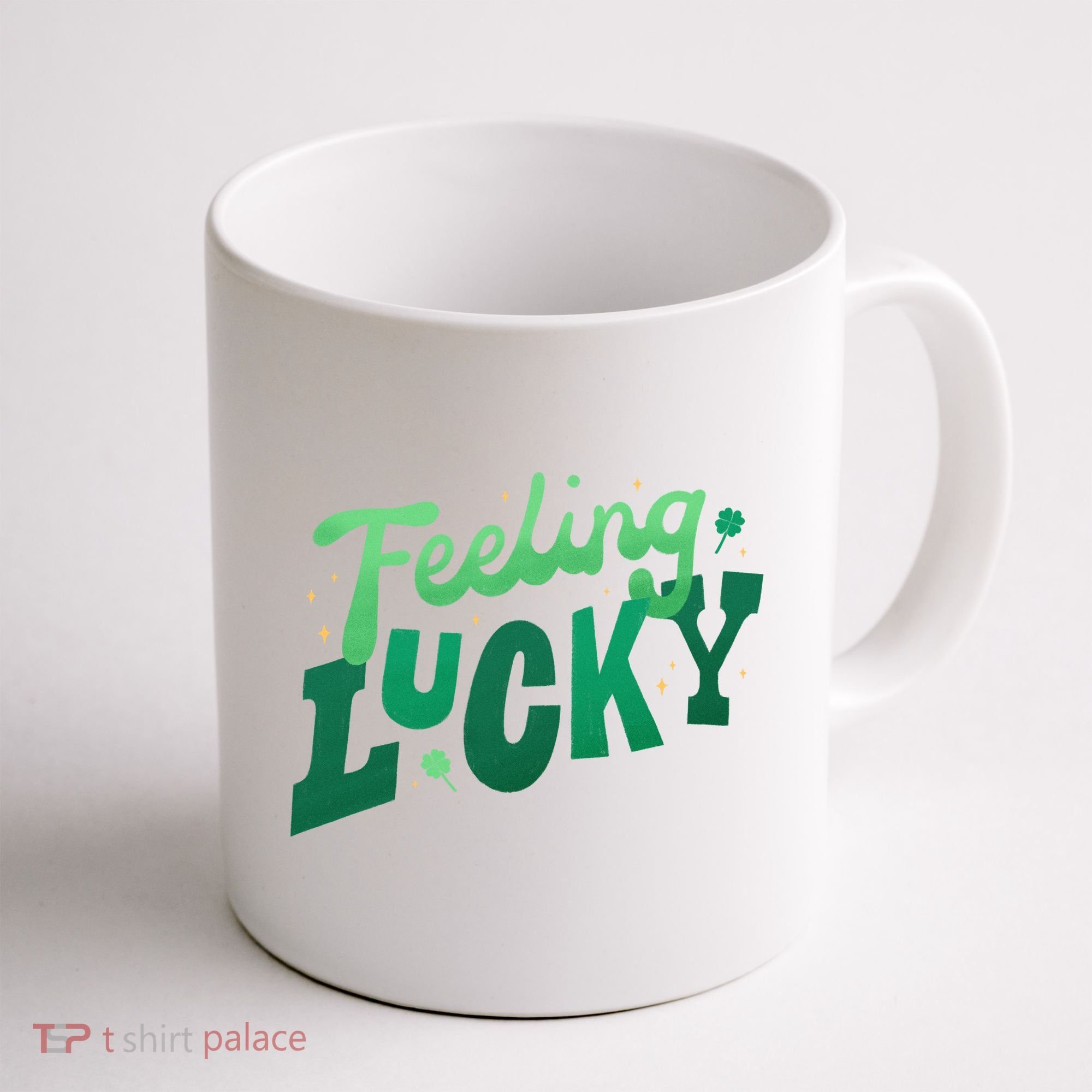 Feeling Lucky St Patrick's Day Festive Coffee Mug