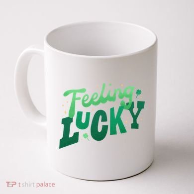 Feeling Lucky St Patrick's Day Festive Coffee Mug