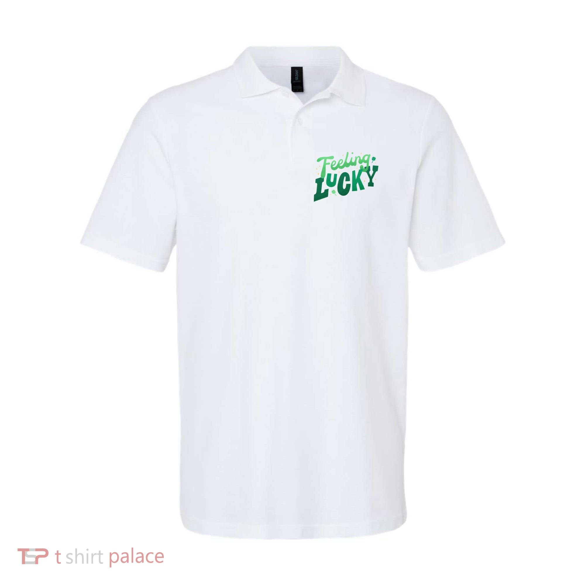 Feeling Lucky St Patrick's Day Festive Polo