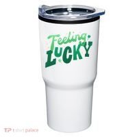 Feeling Lucky St Patrick's Day Festive Tumbler thumb 0