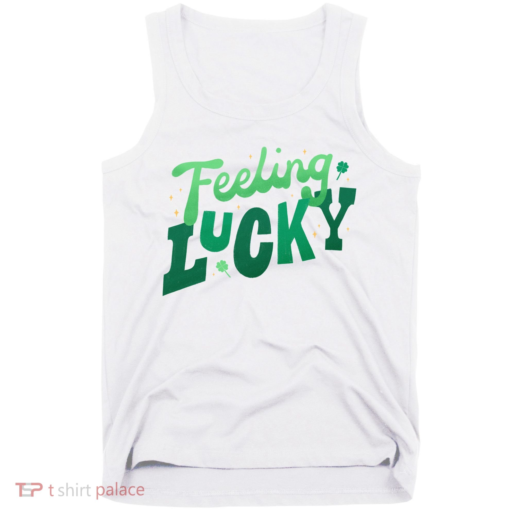 Feeling Lucky St Patrick's Day Festive Tank Top