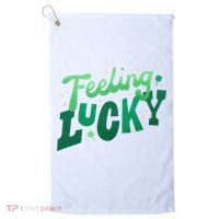 Feeling Lucky St Patrick's Day Festive Golf Towel thumb 0
