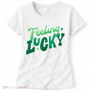 Feeling Lucky St Patrick's Day Festive Women's T-Shirt