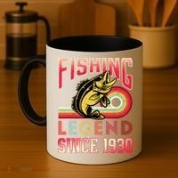 Fishing Legend Since 1930 Coffee Mug thumb 4
