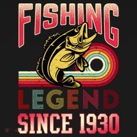 Fishing Legend Since 1930 Mousepad thumb 1