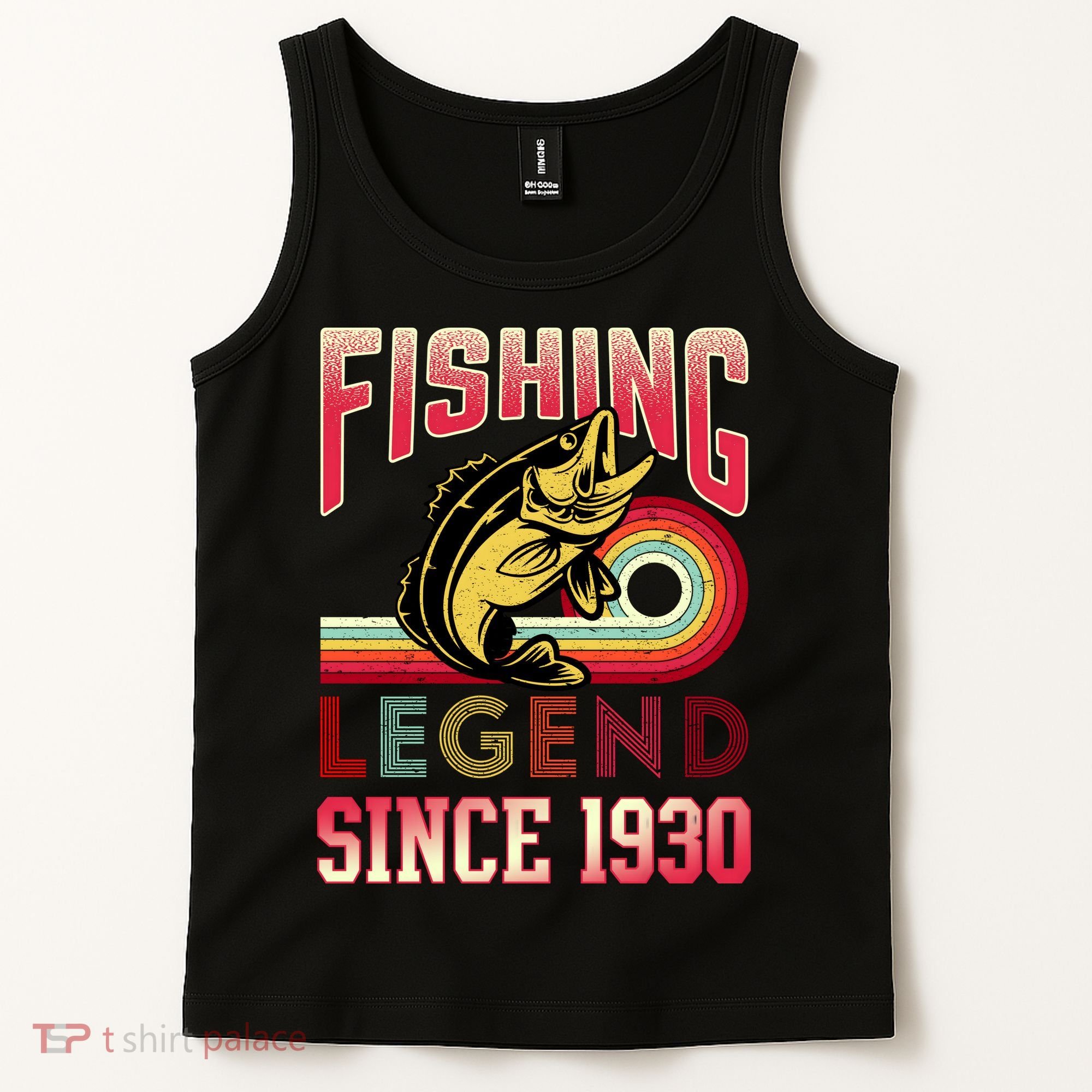 Fishing Legend Since 1930 Tank Top