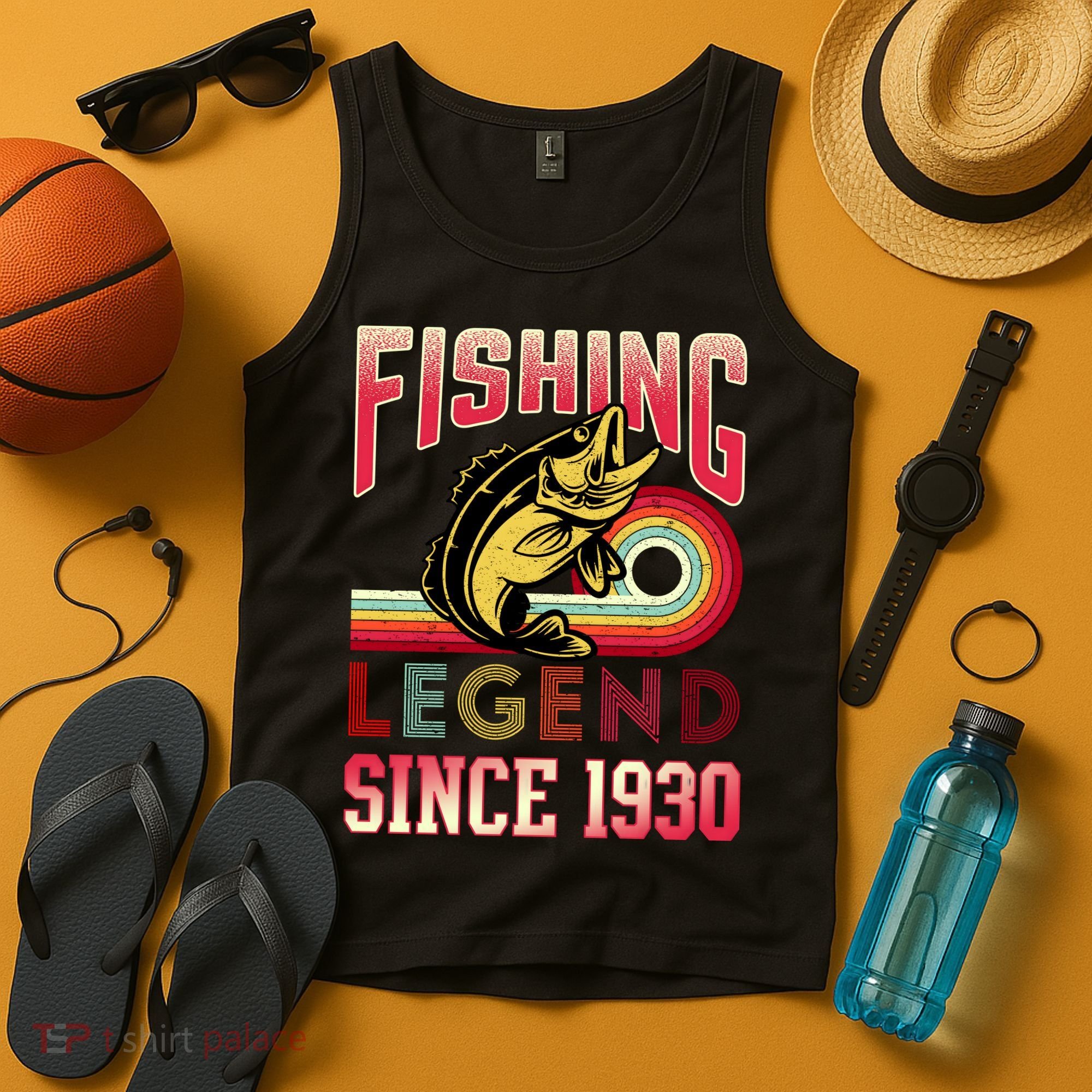 Fishing Legend Since 1930 Tank Top