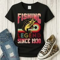 Fishing Legend Since 1930 Women's T-Shirt thumb 3