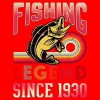 Fishing Legend Since 1930 Santa Hat thumb 1