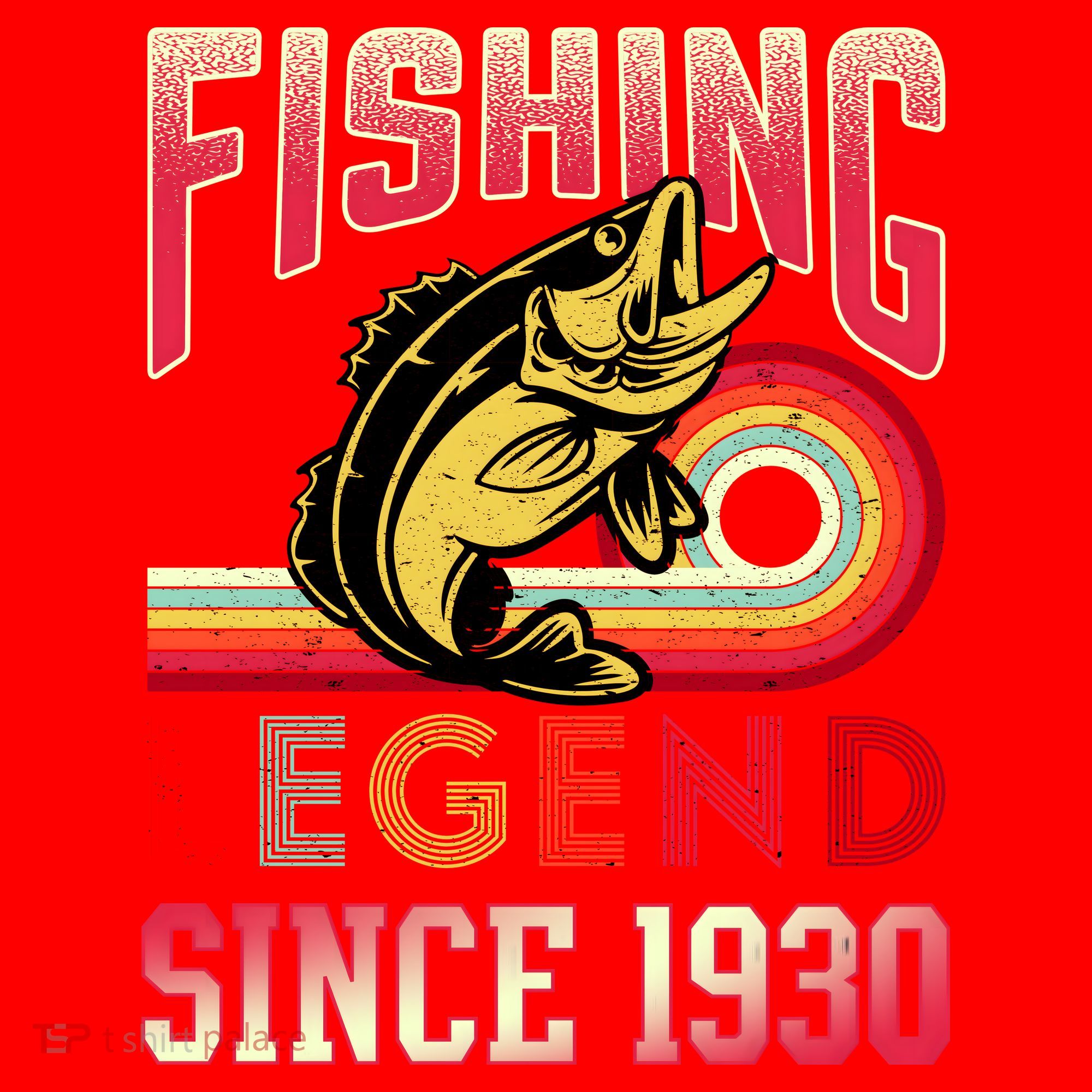 Fishing Legend Since 1930 Santa Hat