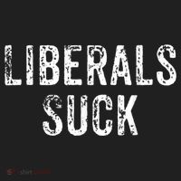 Funny Liberals Suck Shirt | Republican Conservatives Tee Sport-Tek Posi-UV Pro Polo thumb 2