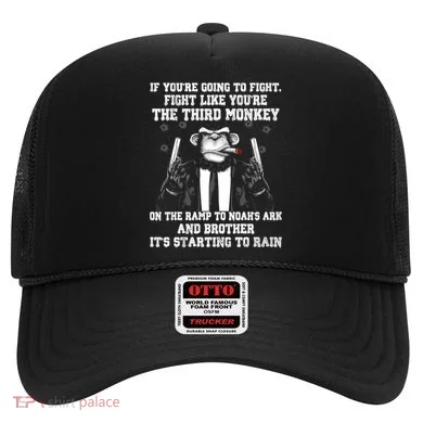 Fight Like The Third Monkey On Noah's Ark Hat