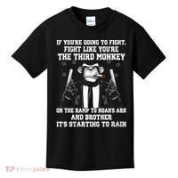 Fight Like The Third Monkey On Noah's Ark Kids T-Shirt thumb 0