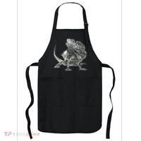 Frilled Lizard Terrarium Motif Reptiles Frilled Lizards Apron thumb 0