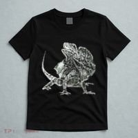 Frilled Lizard Terrarium Motif Reptiles Frilled Lizards T-Shirt thumb 5