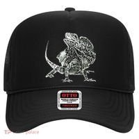 Frilled Lizard Terrarium Motif Reptiles Frilled Lizards Hat thumb 0